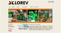Desktop Screenshot of lorev.com